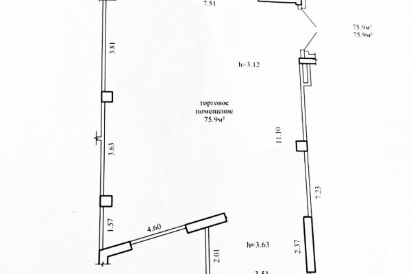 Аренда помещения 75,9 м2 ул Алферова 12 - фото 9