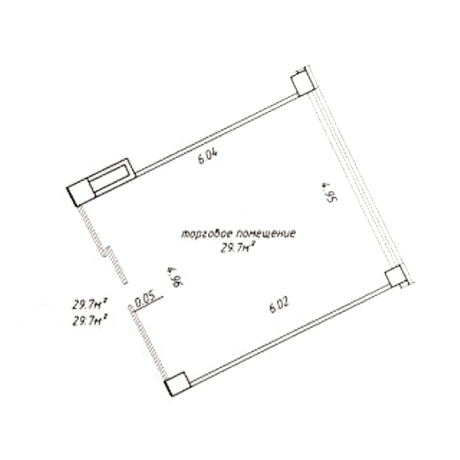 Фотография Помещение 29.7 м2 (аренда) ул Мстиславца 12 - фото 11