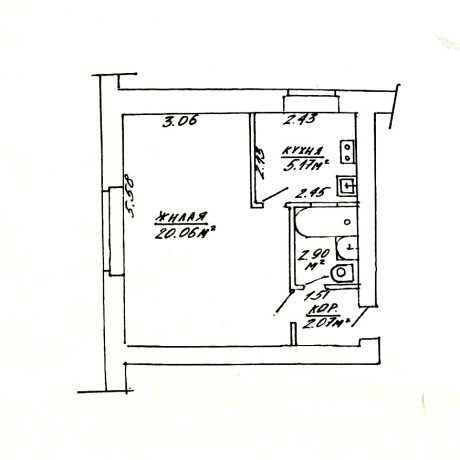 Фотография 1-комнатная квартира по адресу Ольшевского, 13 - фото 13