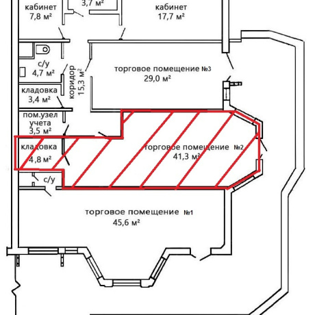 Фотография Административно-торговое помещение в Лошице - фото 8