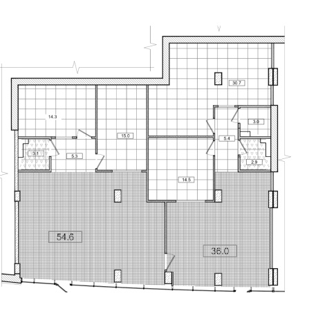 Фотография Офисные помещения в аренду от 87м&sup2; до 179.5м&sup2; с отдельным входом - фото 2