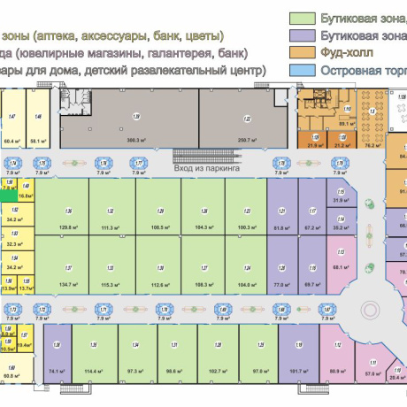 Фотография Сдается торговое помещение 9.7 кв.м. в ТЦ 4 Cезона (прикассовая зона) - фото 3