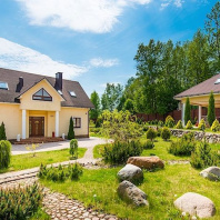 Фотография Сдается в аренду комфортабельный коттедж, 9 км от МКАД по Слуцкому направлению, д. Слобода - фото 1