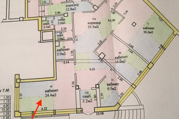 Офис 29,4 м&sup2; от собственника, Сырокомли 38, 1 этаж - фото 1