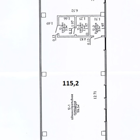 Фотография Продажа склада 945,9 кв.м возле МКАД, офисы, торговые, м.Могилевская - фото 5