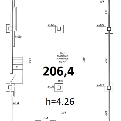 Фотография Продажа склада 206,4 кв.м в городе, офисы - фото 5