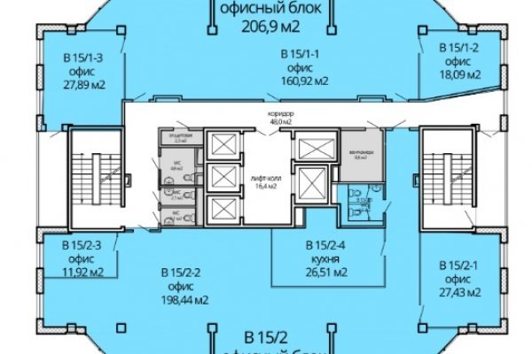 Офисы от 260 до  554 кв.м в БЦ ТИТАН, проспект Дзержинского - фото 3