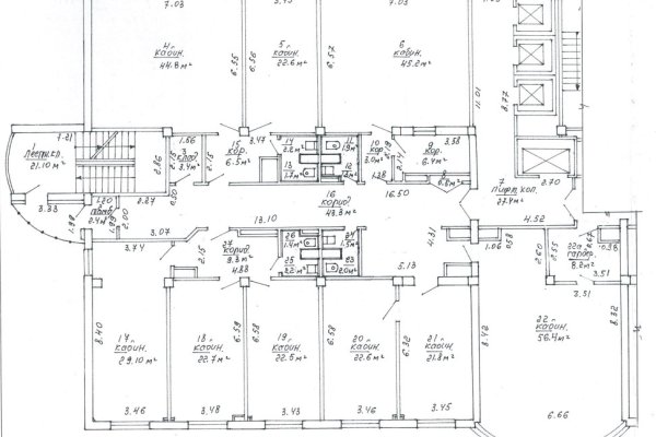 Аренда современного офисного блока 412,3 кв.м, м.Пушкинская - фото 11
