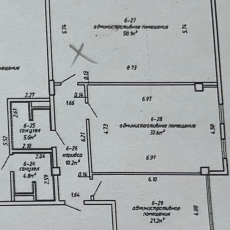 Фотография Продажа офиса 119,1 возле метро, центр, Немига - фото 6