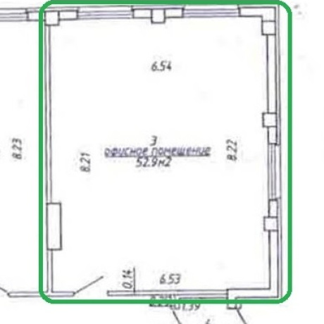 Фотография Офис 52,9 кв.м, в БЦ Градиент, м.Пушкинская - фото 6