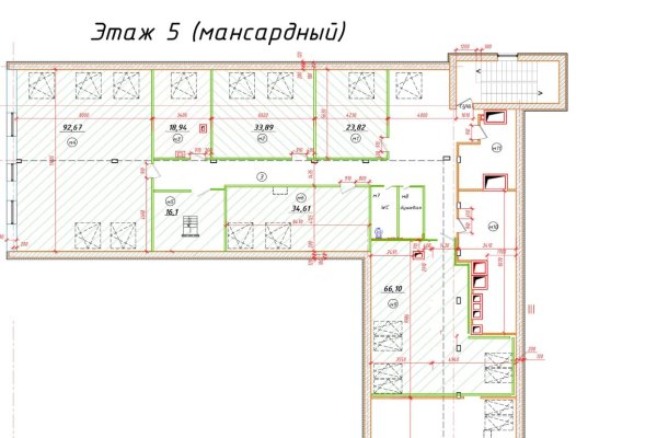 Офисы на мансардном этаже - фото 2