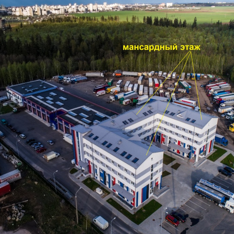 Фотография Офисы на мансардном этаже - фото 1