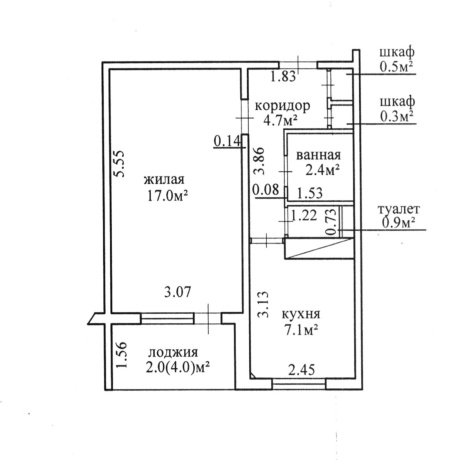 Фотография 1-комнатная квартира по адресу РОКОССОВСКОГО, 156 - фото 17