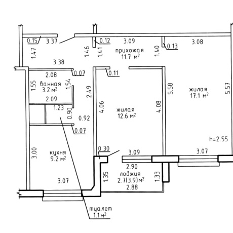 Фотография 2-комнатная квартира по адресу Небесная, 2 - фото 3