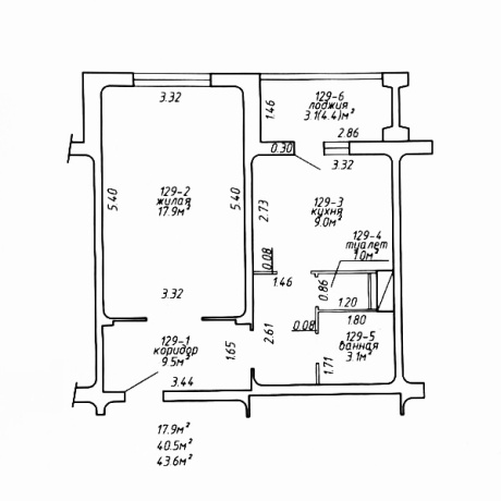 Фотография 1-комнатная квартира по адресу ВЕЛИКОМОРСКАЯ, 12 - фото 16