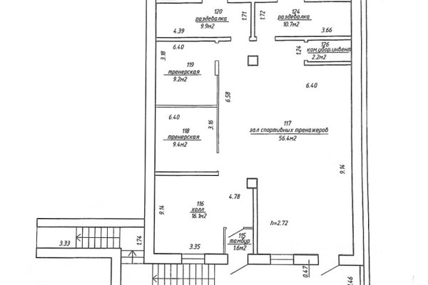 Аренда помещения 126,3 м² под объект спортивного назначения - фото 5
