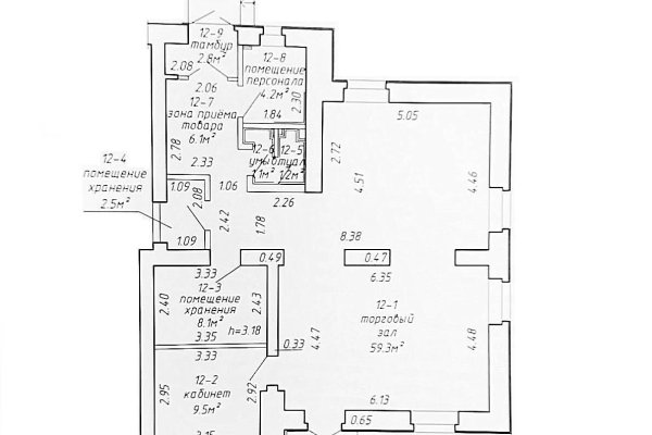 Продажа торгового помещения на ул. Козлова, 15 (94,8 м2) - фото 6
