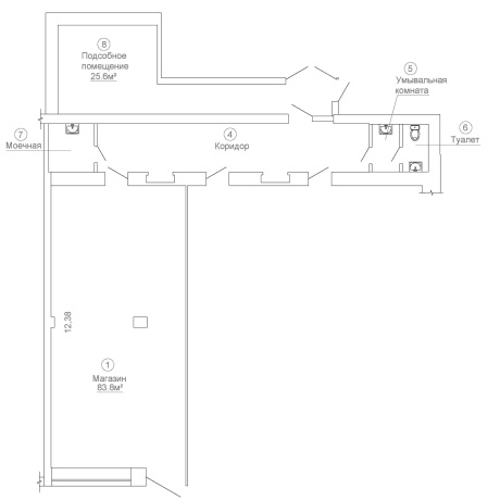 Фотография Аренда торгового помещения Притыцкого 8 - фото 5